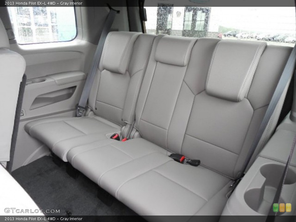 Gray Interior Rear Seat for the 2013 Honda Pilot EX-L 4WD #80735775