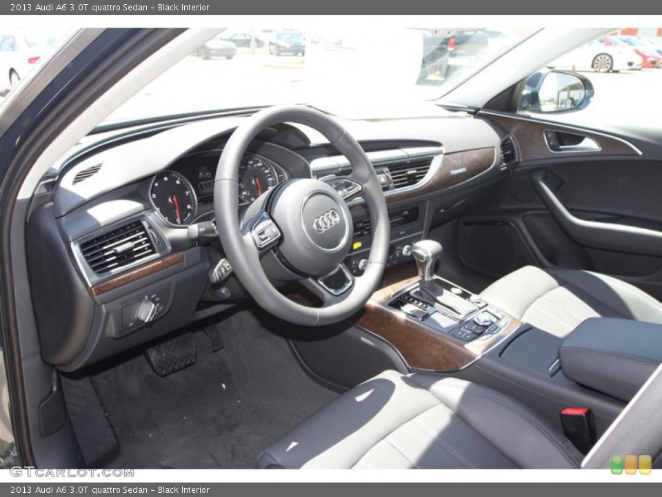 Black Interior Photo for the 2013 Audi A6 3.0T quattro Sedan #80736069