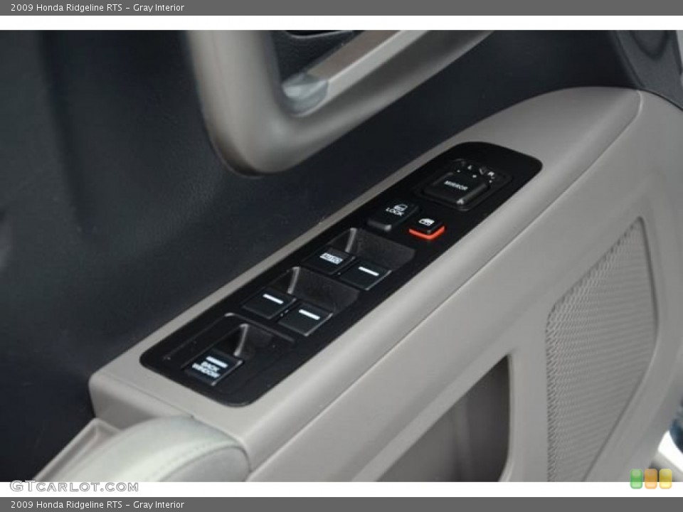 Gray Interior Controls for the 2009 Honda Ridgeline RTS #80736774