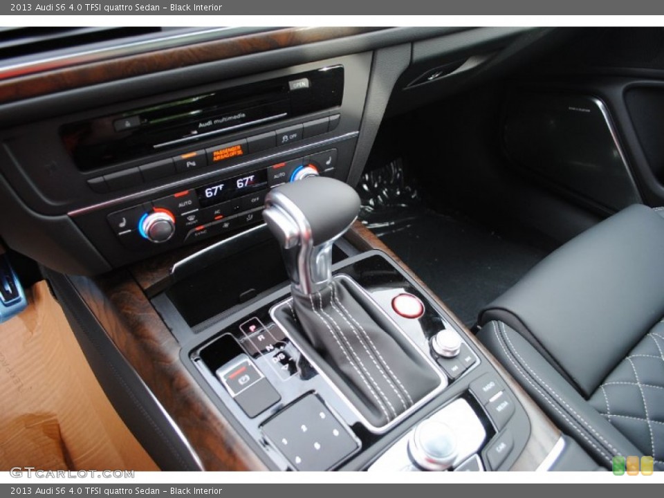 Black Interior Transmission for the 2013 Audi S6 4.0 TFSI quattro Sedan #80739011