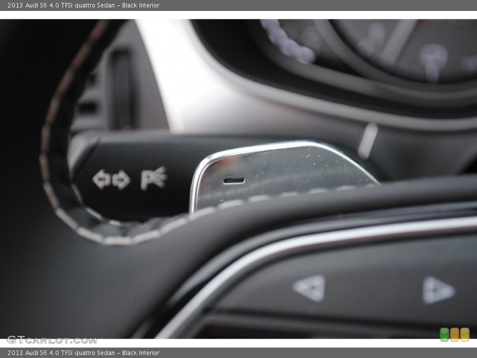 Black Interior Transmission for the 2013 Audi S6 4.0 TFSI quattro Sedan #80739192