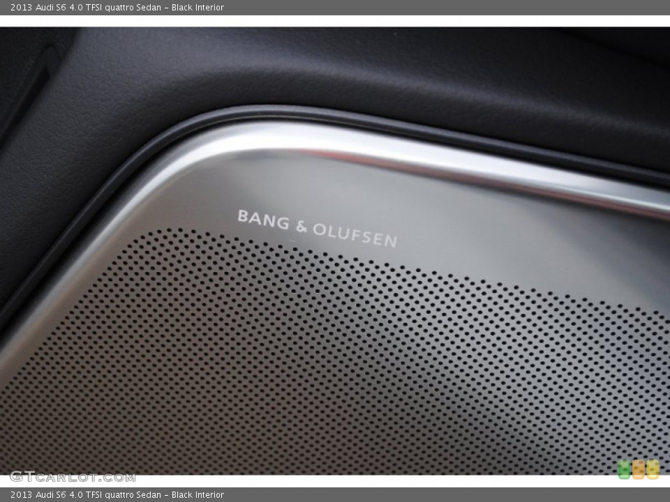 Black Interior Audio System for the 2013 Audi S6 4.0 TFSI quattro Sedan #80739343
