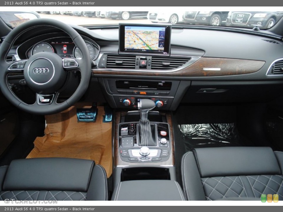 Black Interior Dashboard for the 2013 Audi S6 4.0 TFSI quattro Sedan #80739534