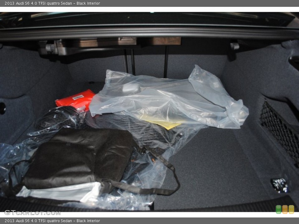 Black Interior Trunk for the 2013 Audi S6 4.0 TFSI quattro Sedan #80740410