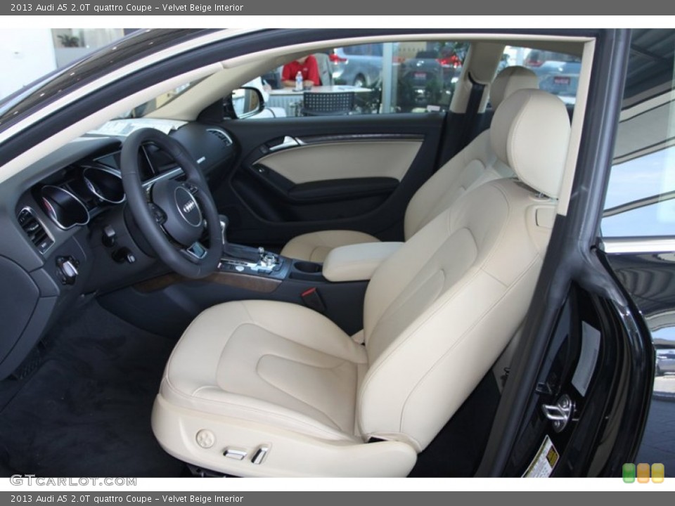Velvet Beige Interior Photo for the 2013 Audi A5 2.0T quattro Coupe #80740745