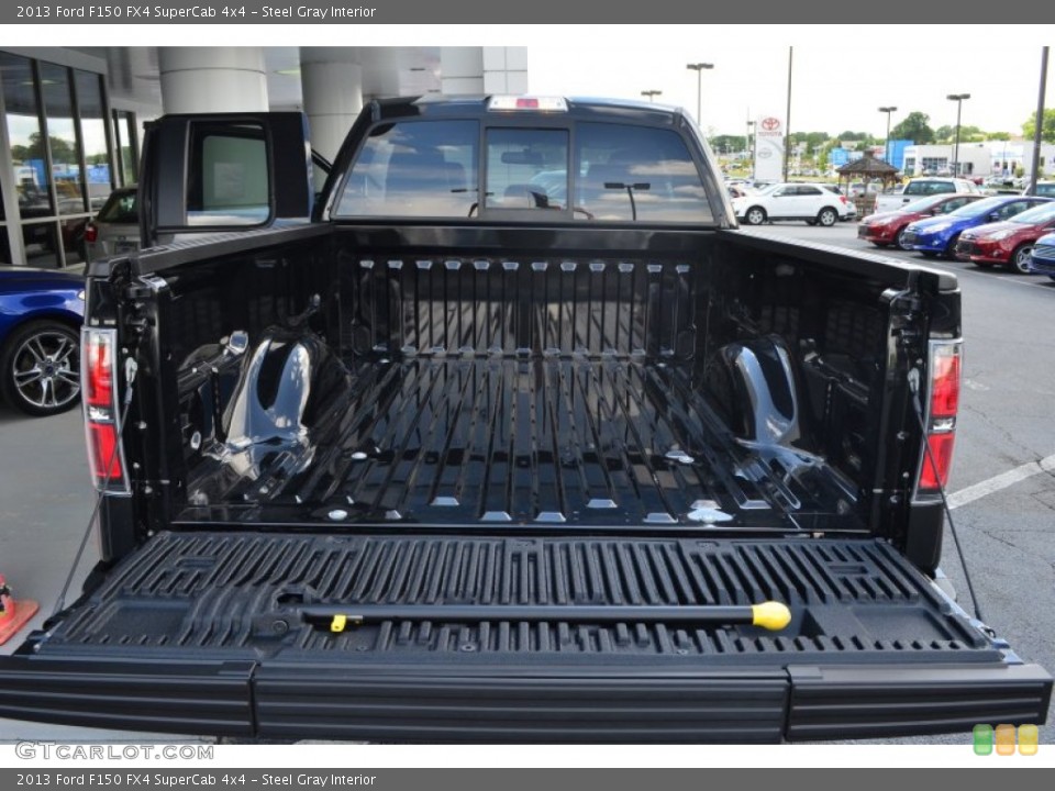 Steel Gray Interior Trunk for the 2013 Ford F150 FX4 SuperCab 4x4 #80742762