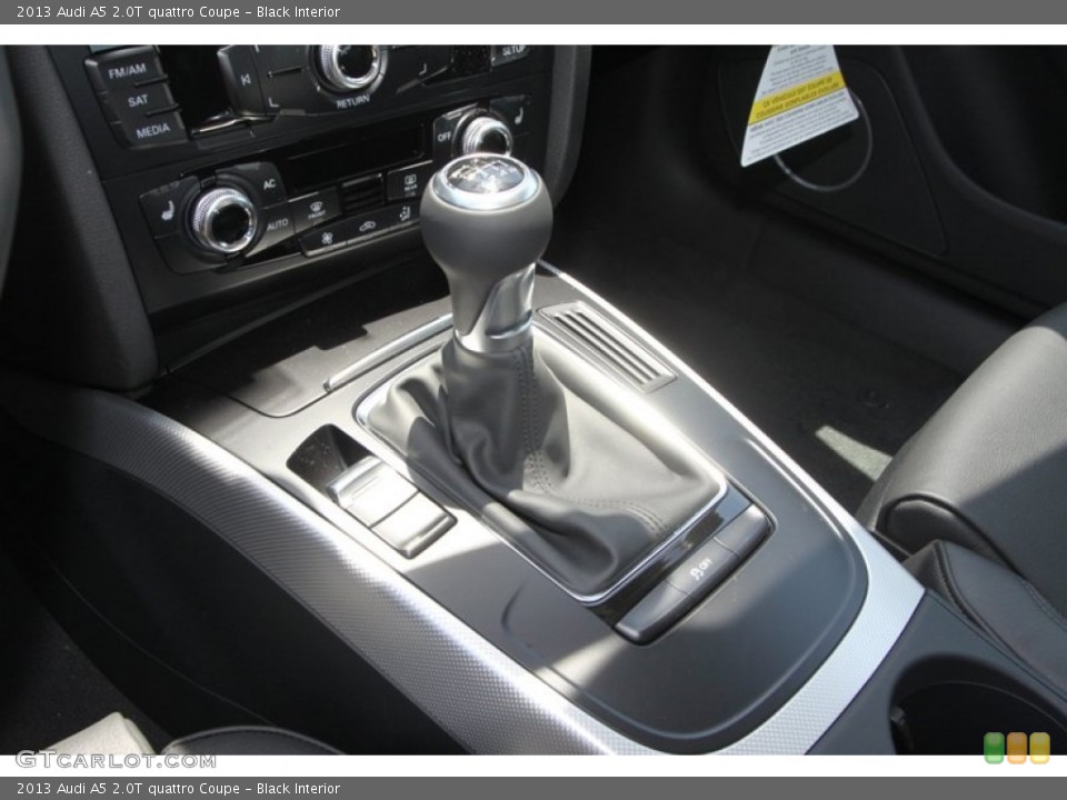 Black Interior Transmission for the 2013 Audi A5 2.0T quattro Coupe #80743481