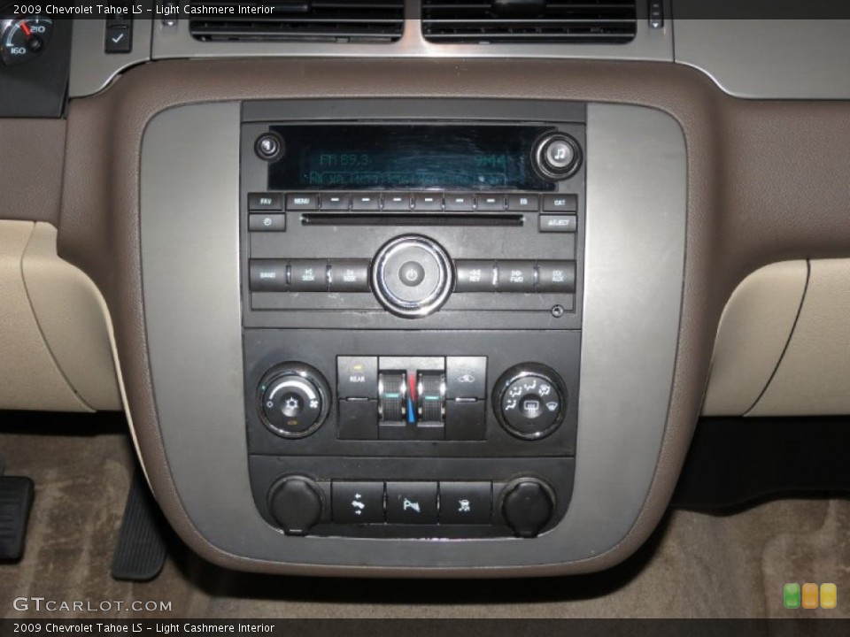 Light Cashmere Interior Controls for the 2009 Chevrolet Tahoe LS #80743643