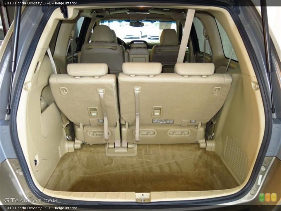 Beige Interior Trunk for the 2010 Honda Odyssey EX-L #80744185