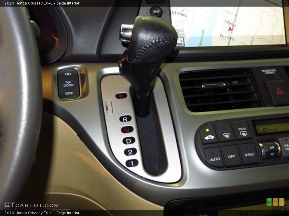 Beige Interior Transmission for the 2010 Honda Odyssey EX-L #80744598