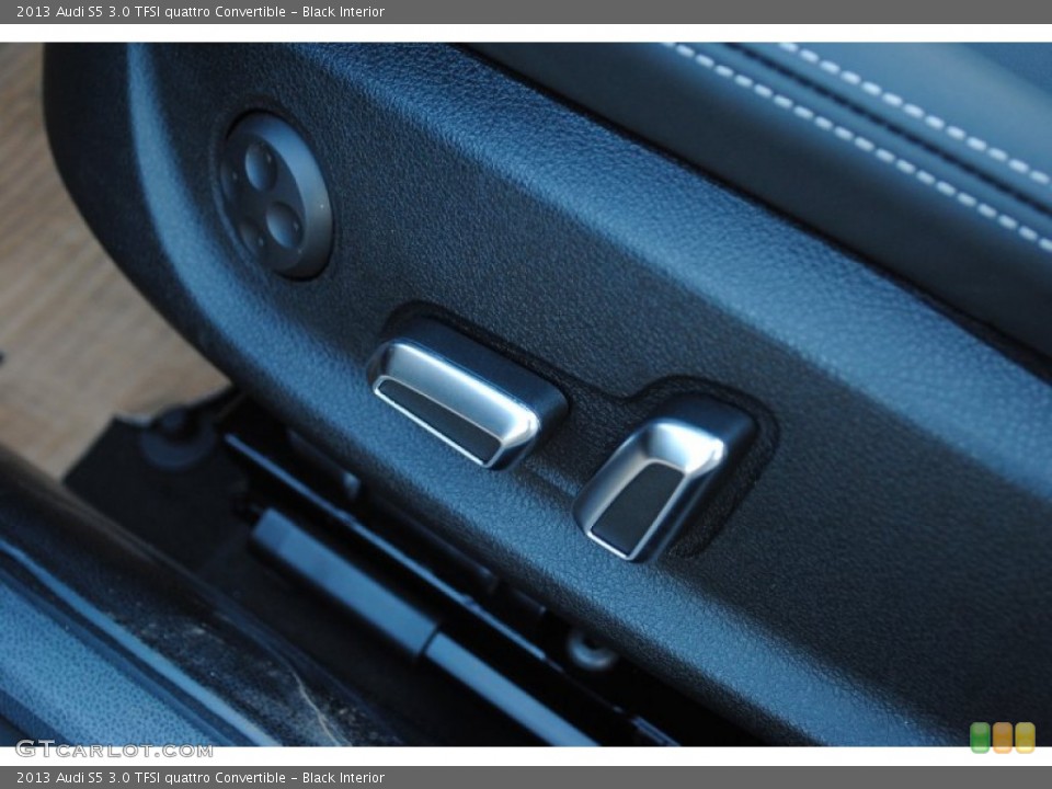 Black Interior Controls for the 2013 Audi S5 3.0 TFSI quattro Convertible #80744865
