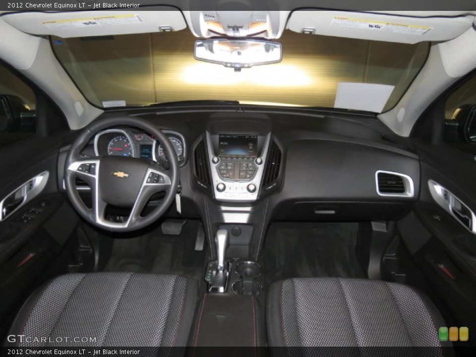 Jet Black Interior Dashboard for the 2012 Chevrolet Equinox LT #80744928