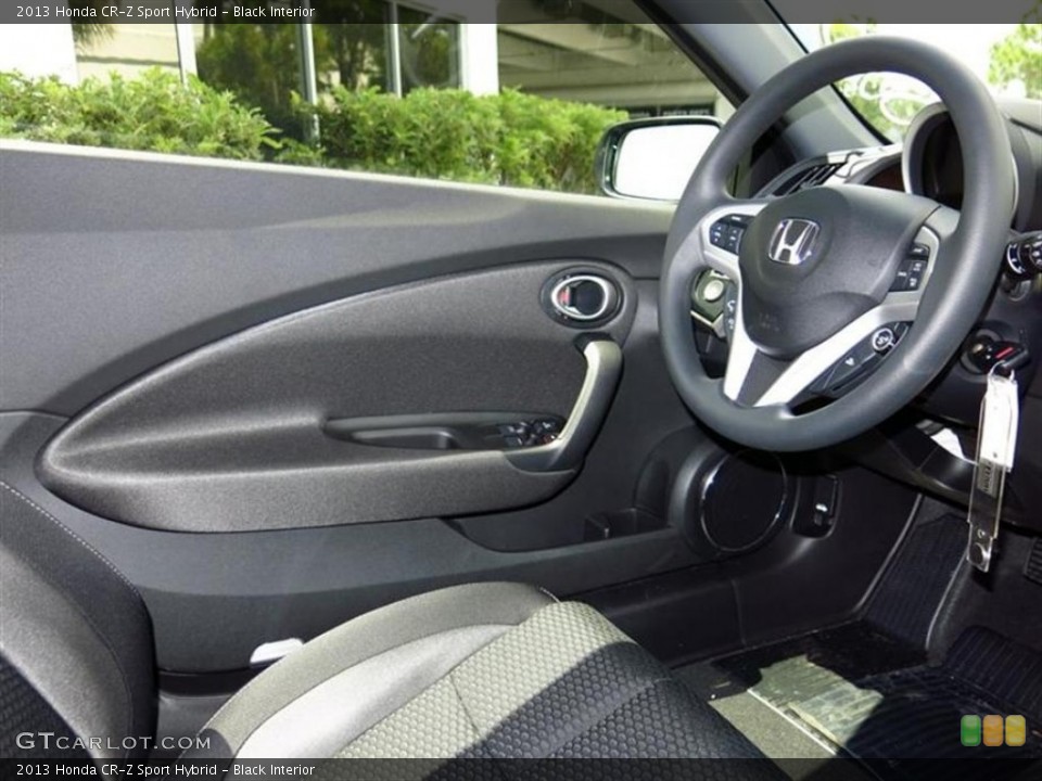 Black Interior Photo for the 2013 Honda CR-Z Sport Hybrid #80747556