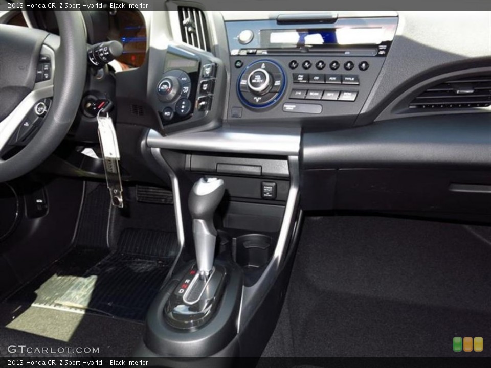 Black Interior Controls for the 2013 Honda CR-Z Sport Hybrid #80747589