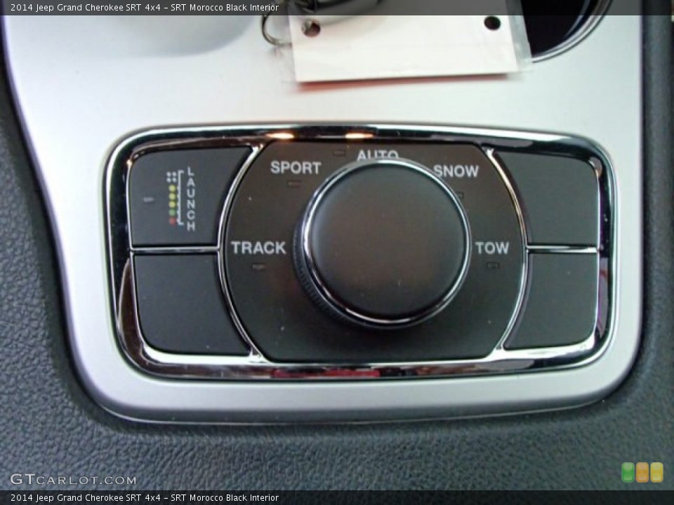 SRT Morocco Black Interior Controls for the 2014 Jeep Grand Cherokee SRT 4x4 #80750077