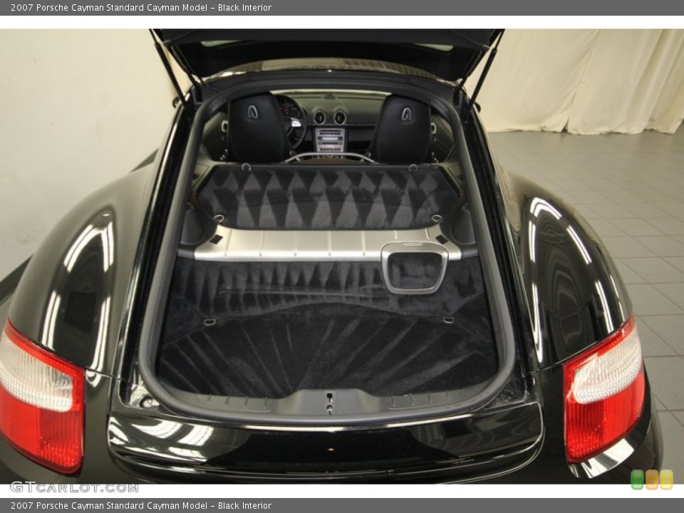 Black Interior Trunk for the 2007 Porsche Cayman  #80750382