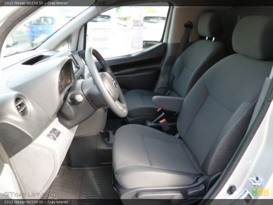 Gray Interior Photo for the 2013 Nissan NV200 SV #80757233