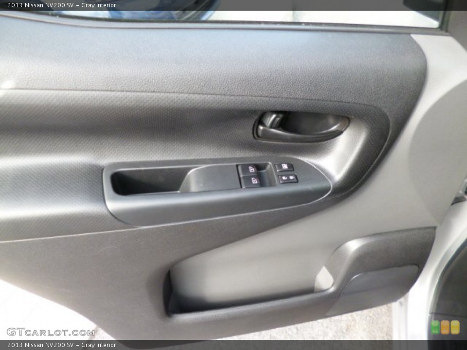 Gray Interior Door Panel for the 2013 Nissan NV200 SV #80757276