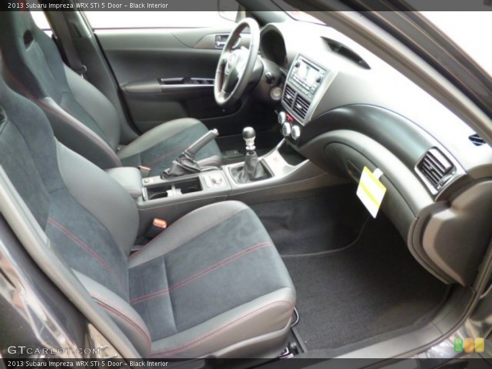 Black Interior Photo for the 2013 Subaru Impreza WRX STi 5 Door #80758905