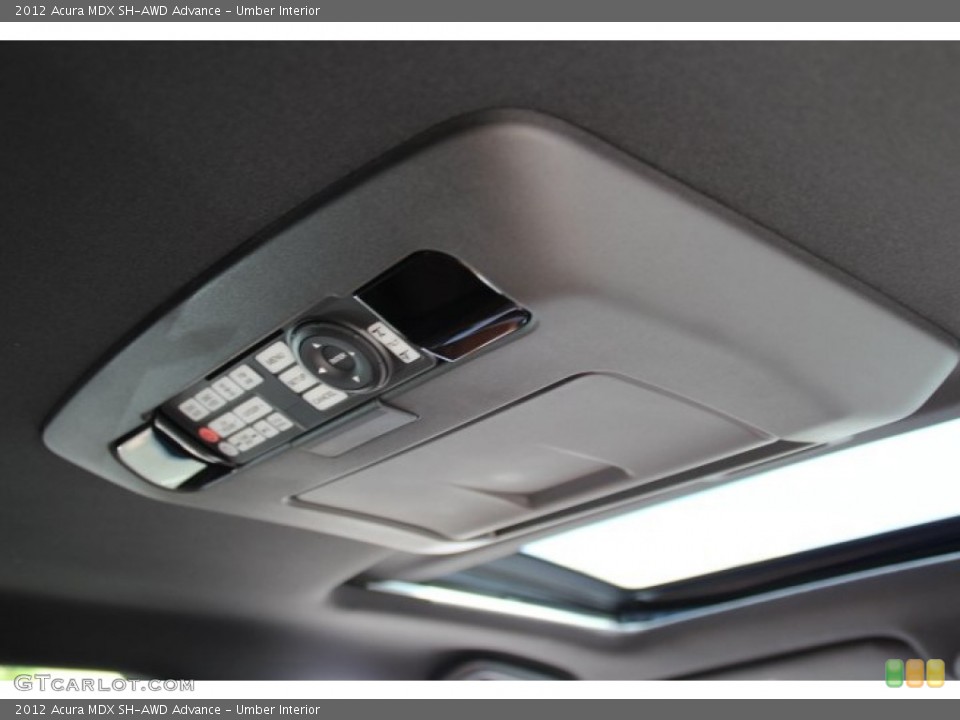 Umber Interior Entertainment System for the 2012 Acura MDX SH-AWD Advance #80759625