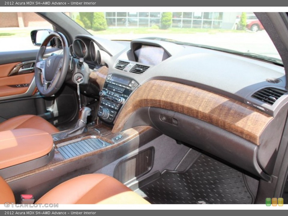 Umber Interior Dashboard for the 2012 Acura MDX SH-AWD Advance #80759682