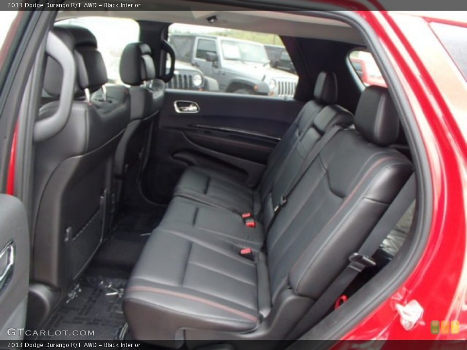 Black Interior Rear Seat for the 2013 Dodge Durango R/T AWD #80760339