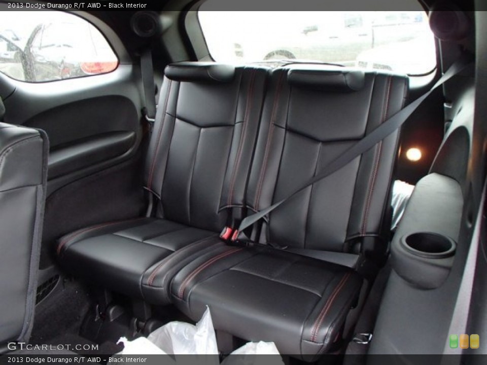 Black Interior Rear Seat for the 2013 Dodge Durango R/T AWD #80760366