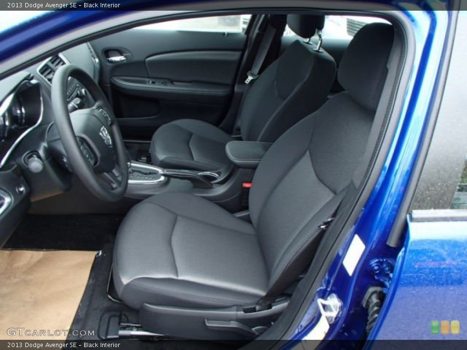 Black Interior Photo for the 2013 Dodge Avenger SE #80760762