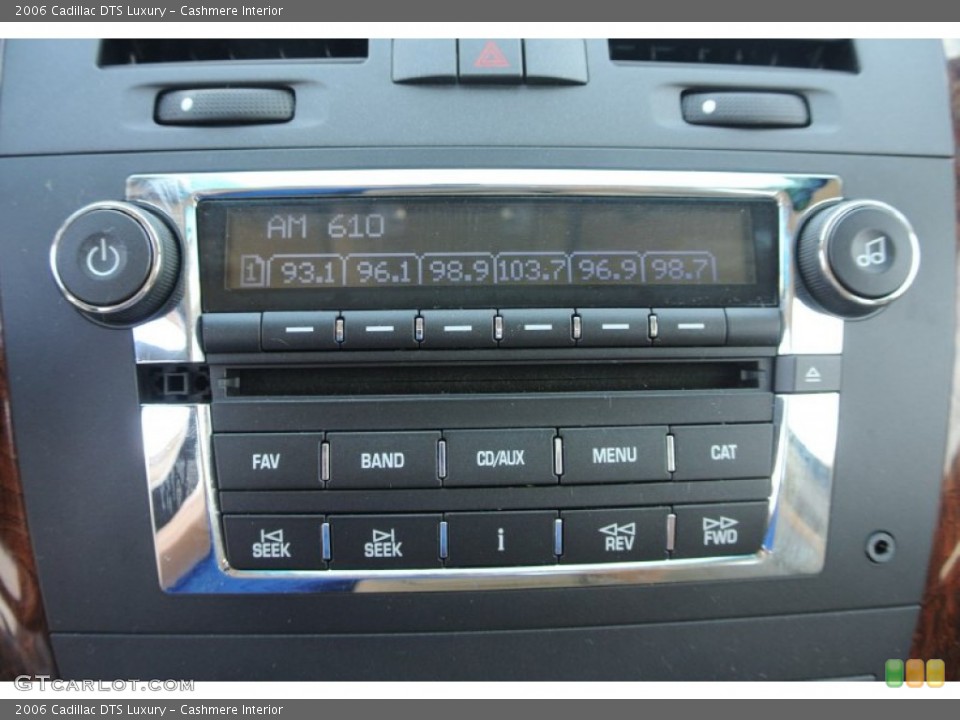 Cashmere Interior Audio System for the 2006 Cadillac DTS Luxury #80760768