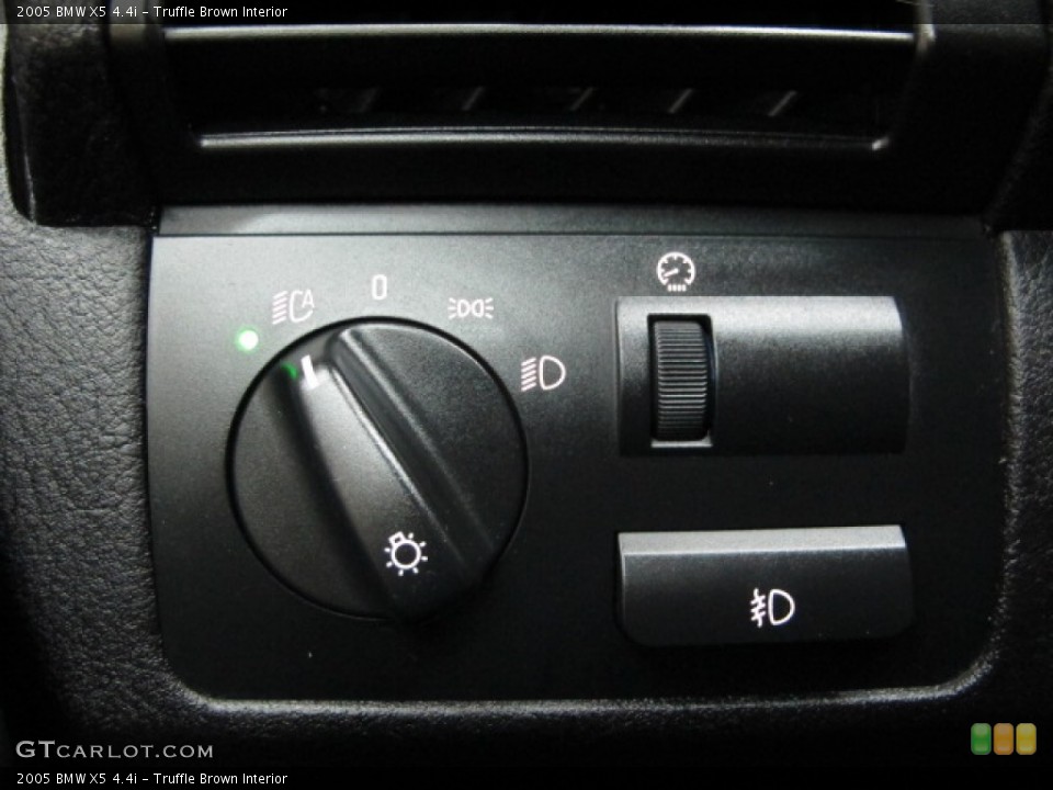 Truffle Brown Interior Controls for the 2005 BMW X5 4.4i #80761440
