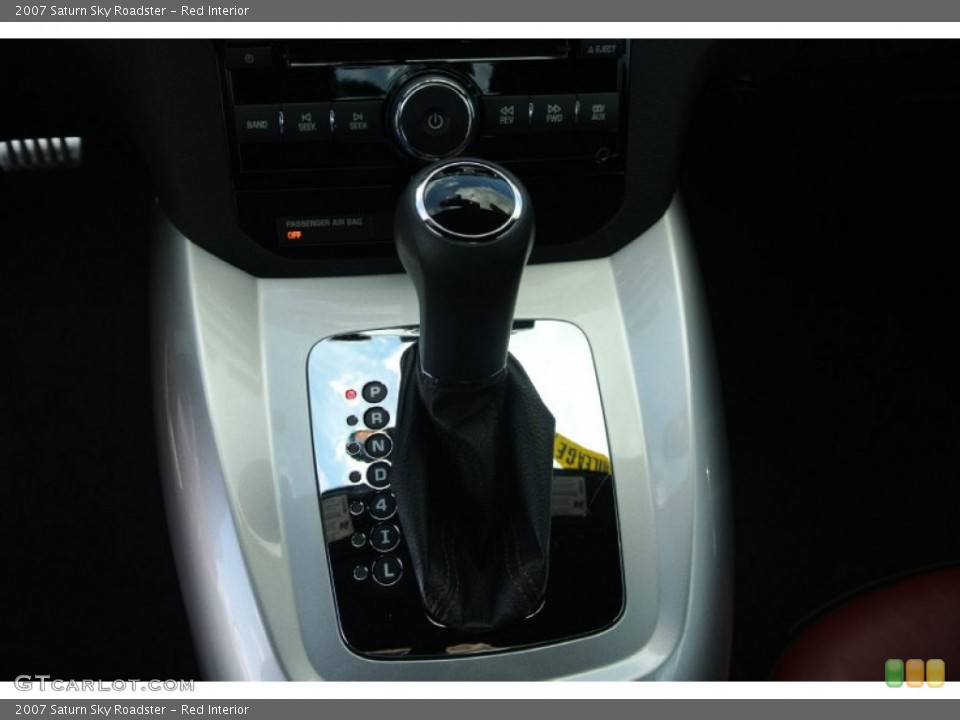 Red Interior Transmission for the 2007 Saturn Sky Roadster #80761941