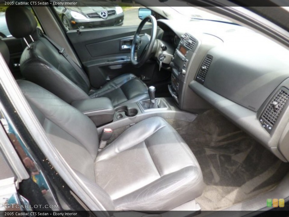 Ebony Interior Photo for the 2005 Cadillac CTS Sedan #80762127