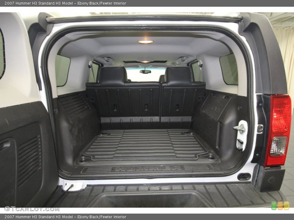 Ebony Black/Pewter Interior Trunk for the 2007 Hummer H3  #80764089