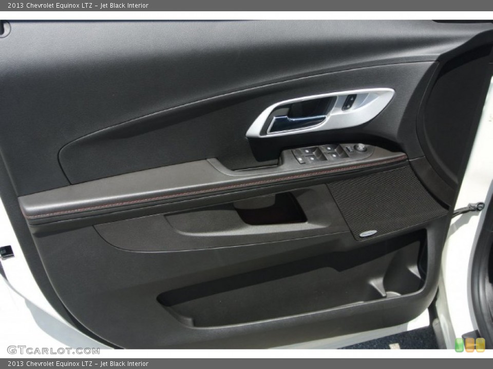 Jet Black Interior Door Panel for the 2013 Chevrolet Equinox LTZ #80764545
