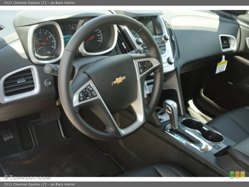 Jet Black Interior Dashboard for the 2013 Chevrolet Equinox LTZ #80764837