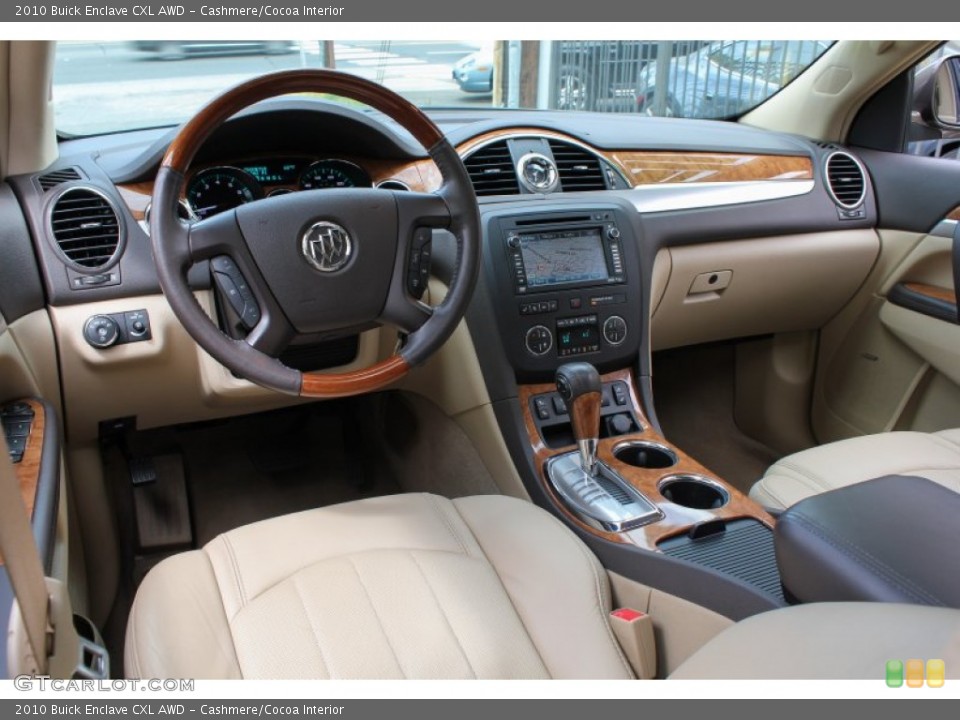 Cashmere/Cocoa Interior Photo for the 2010 Buick Enclave CXL AWD #80765339