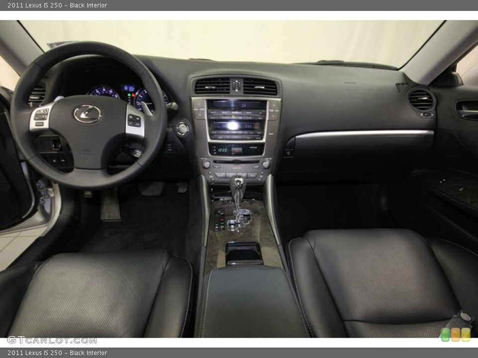 Black Interior Dashboard for the 2011 Lexus IS 250 #80766606