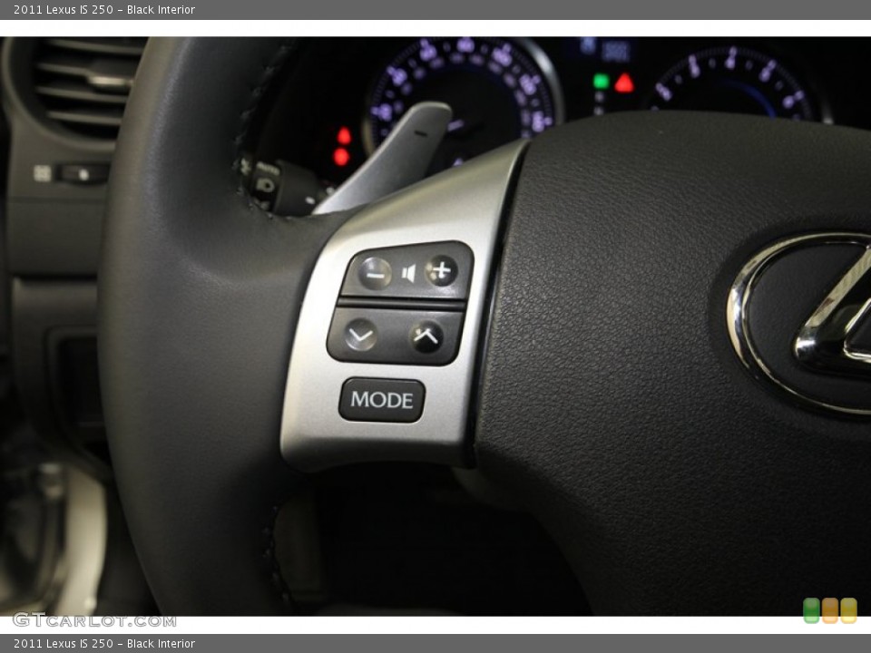 Black Interior Controls for the 2011 Lexus IS 250 #80767158