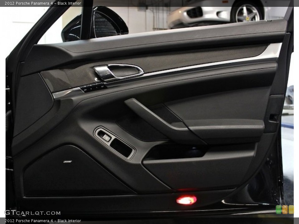 Black Interior Door Panel for the 2012 Porsche Panamera 4 #80767745