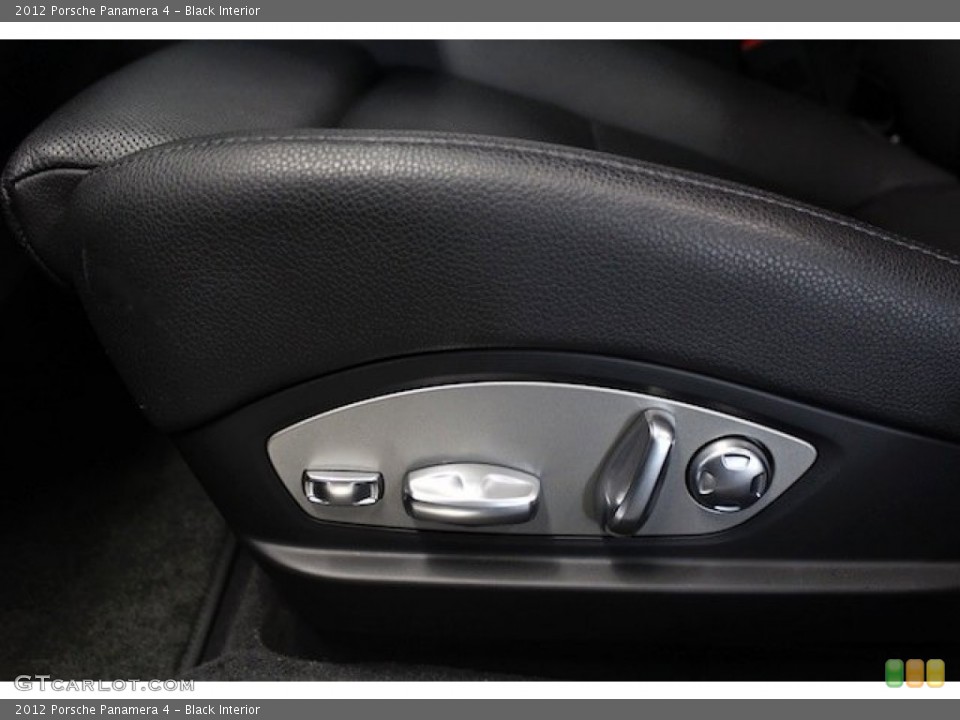 Black Interior Controls for the 2012 Porsche Panamera 4 #80767830