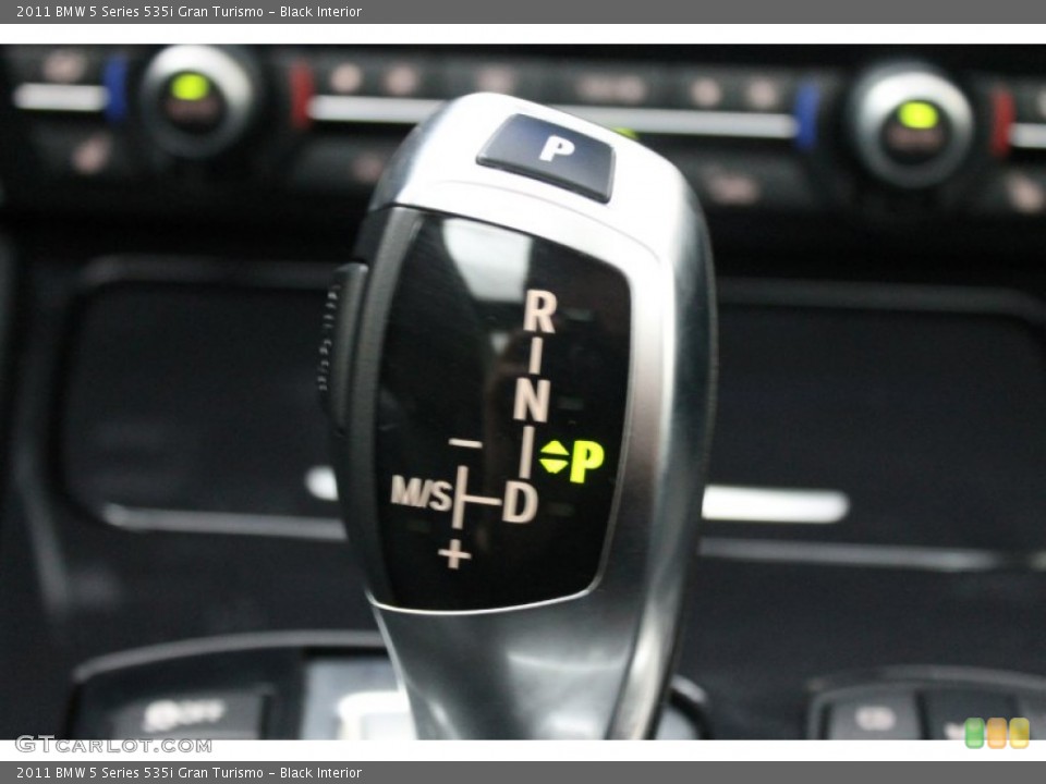 Black Interior Transmission for the 2011 BMW 5 Series 535i Gran Turismo #80768021