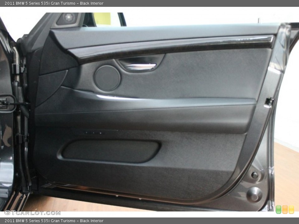 Black Interior Door Panel for the 2011 BMW 5 Series 535i Gran Turismo #80768058