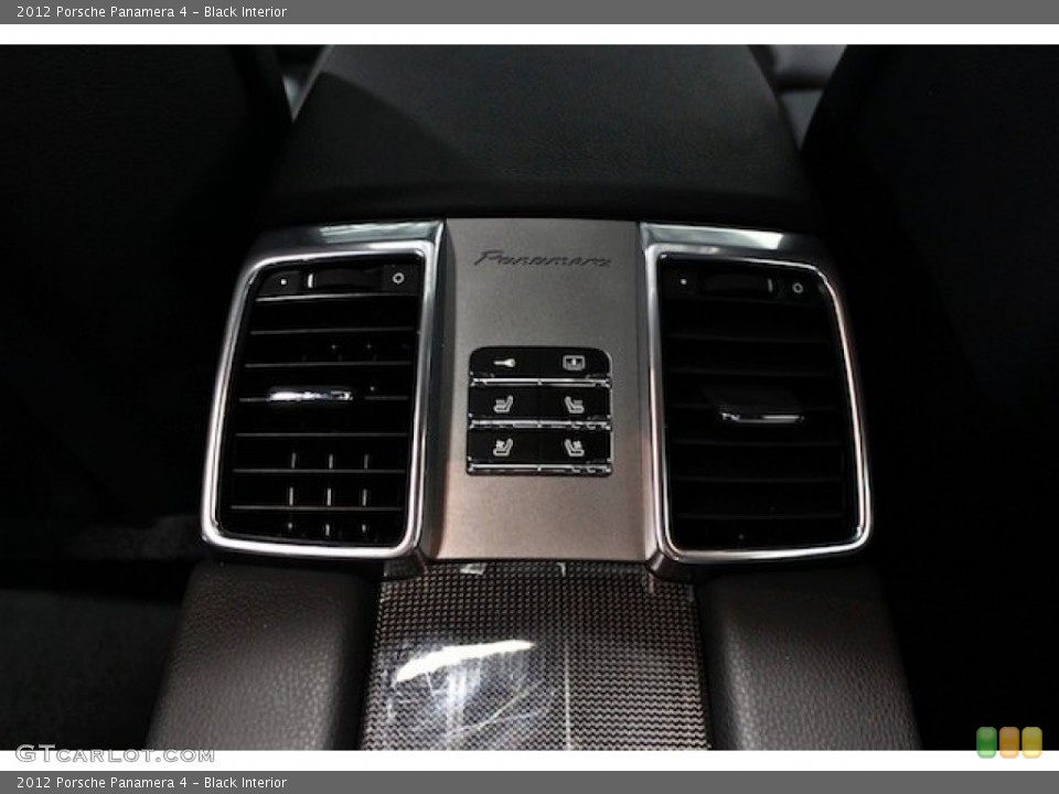 Black Interior Controls for the 2012 Porsche Panamera 4 #80768640