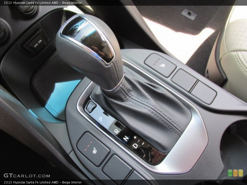 Beige Interior Transmission for the 2013 Hyundai Santa Fe Limited AWD #80773679