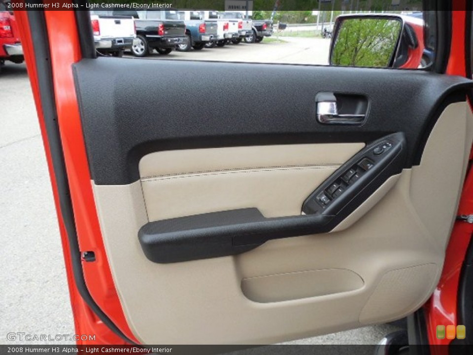 Light Cashmere/Ebony Interior Door Panel for the 2008 Hummer H3 Alpha #80773921