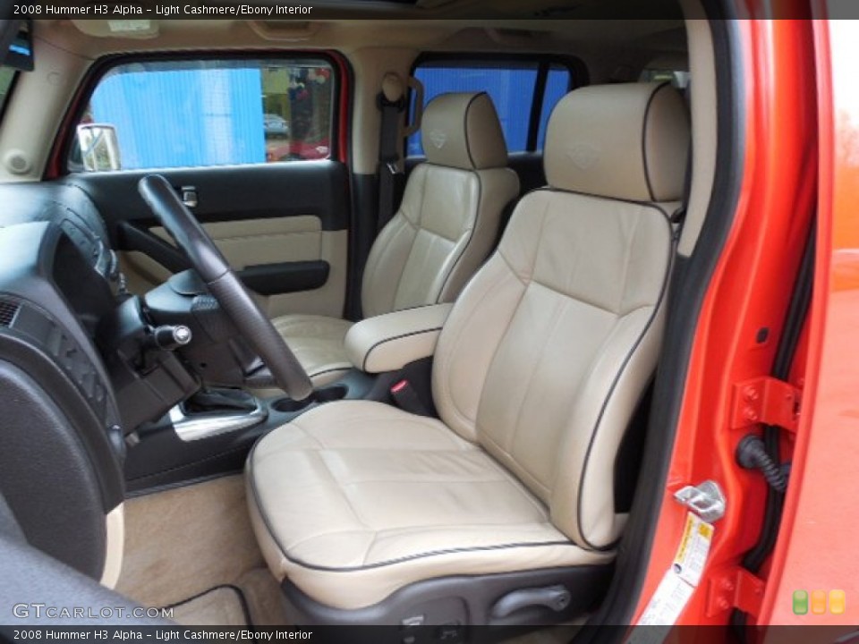 Light Cashmere/Ebony Interior Photo for the 2008 Hummer H3 Alpha #80773959
