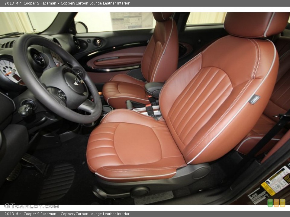 Copper/Carbon Lounge Leather Interior Photo for the 2013 Mini Cooper S Paceman #80773971