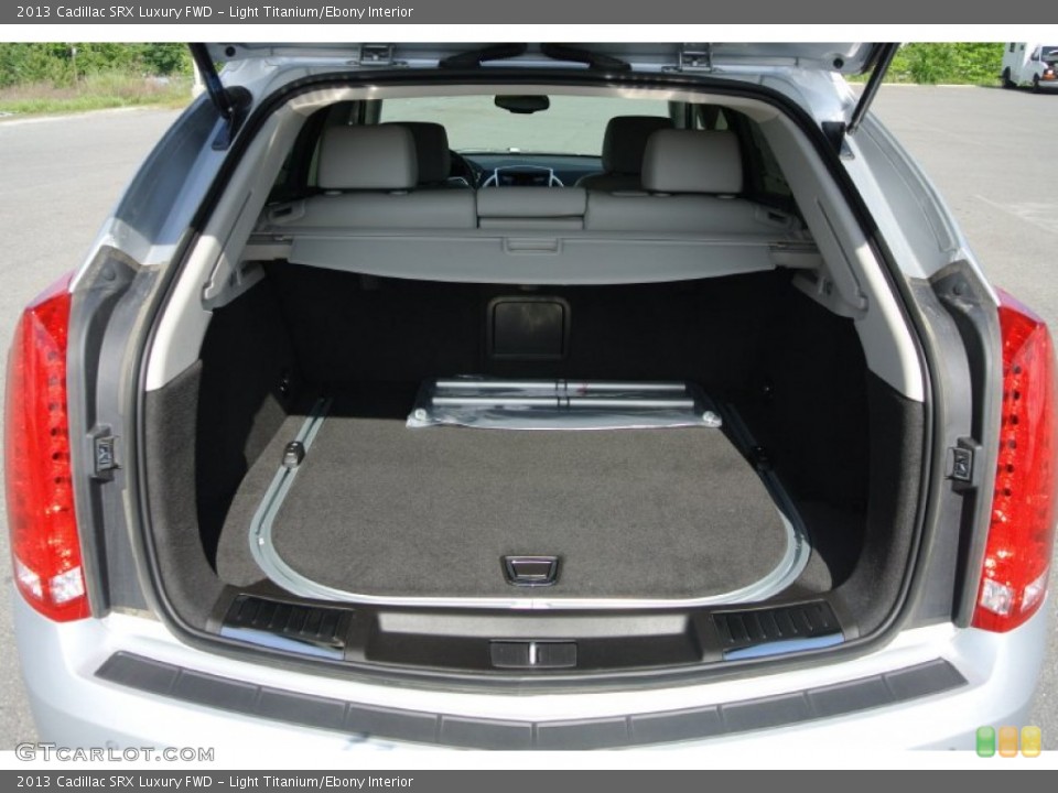 Light Titanium/Ebony Interior Trunk for the 2013 Cadillac SRX Luxury FWD #80774007