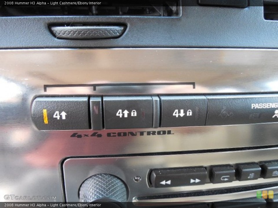 Light Cashmere/Ebony Interior Controls for the 2008 Hummer H3 Alpha #80774097
