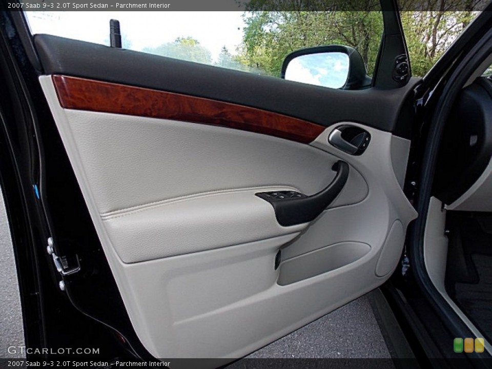 Parchment Interior Door Panel for the 2007 Saab 9-3 2.0T Sport Sedan #80776288